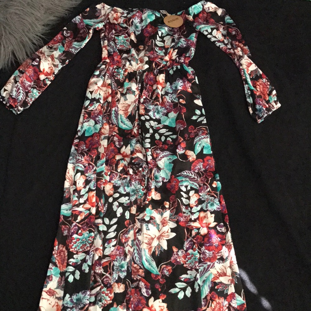 Floral maxi dress